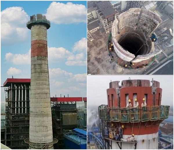 阜陽(yáng)煙囪拆除公司:綠色拆除,安全無(wú)憂的環(huán)保承諾